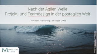 Nach der Agilen Welle Projekt- und Teamdesign in der postagilen Welt – Cover