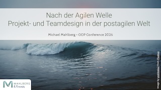 Nach der Agilen Welle Projekt- und Teamdesign in der postagilen Welt – Cover